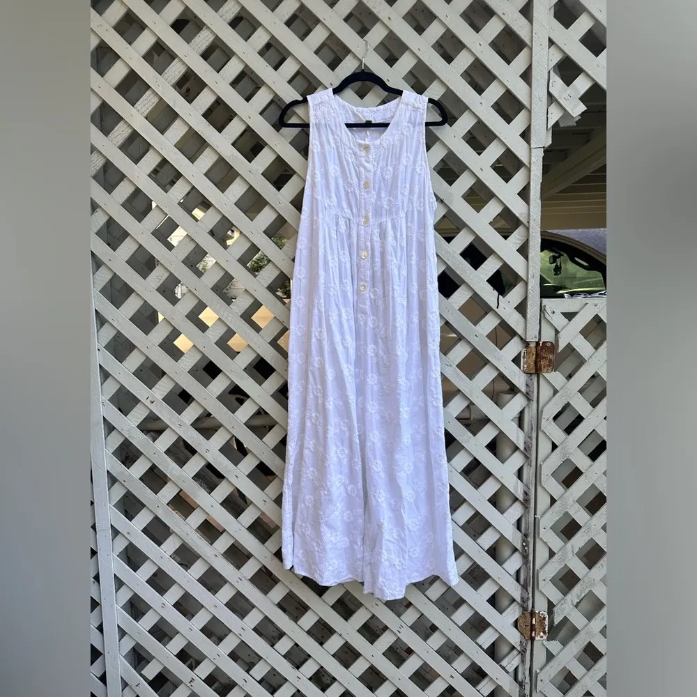 COPY - Free People Capri Floral Embroidered Jumpsuit - Image 2