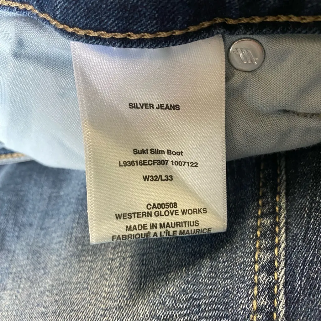 Silver Jeans Suki curvy fit mid rise slim boot - Image 6