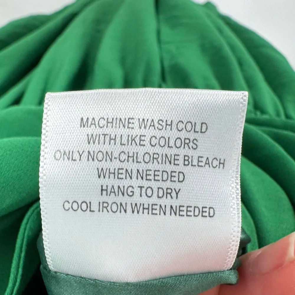 Modcloth Arrive And Thrive Wide Leg Crop Jumpsuit Green Size 2X - Image 8