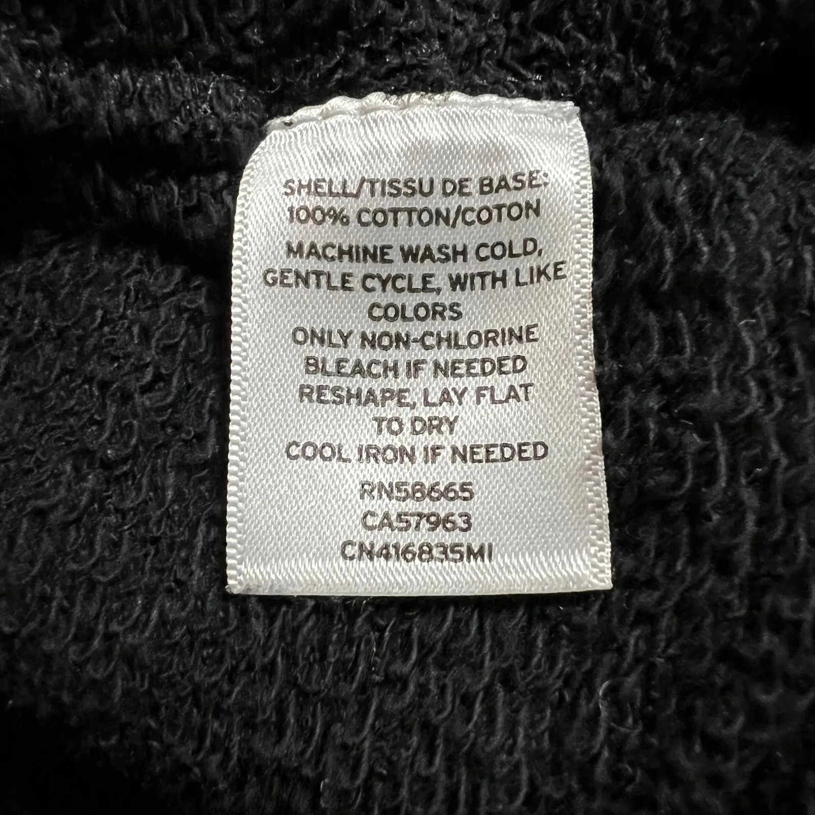 Caslon Mock Neck Sweatshirt Size Medium Minimalist Casual Neutral Layers Cotton - Image 6