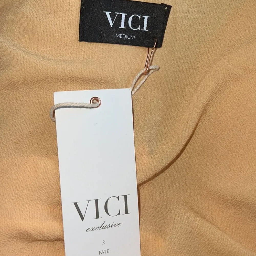 VICI ✨HP✨ Collection Tie Front Crop Top✨ - Image 4