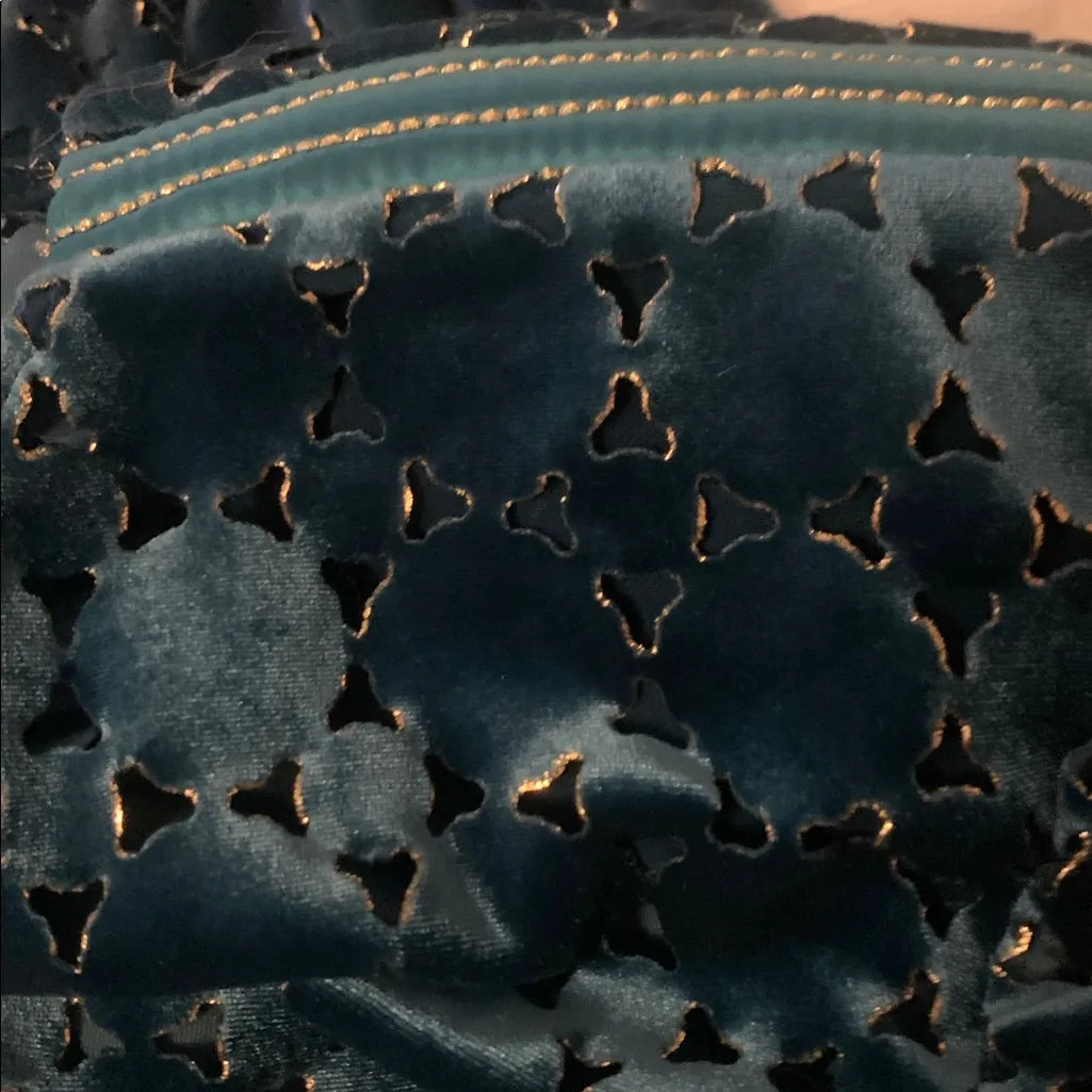 ZHIVAGO NWT SALVATION VELVET MIDI DRESS SIZE 6 REVOLVE Blue - Image 13