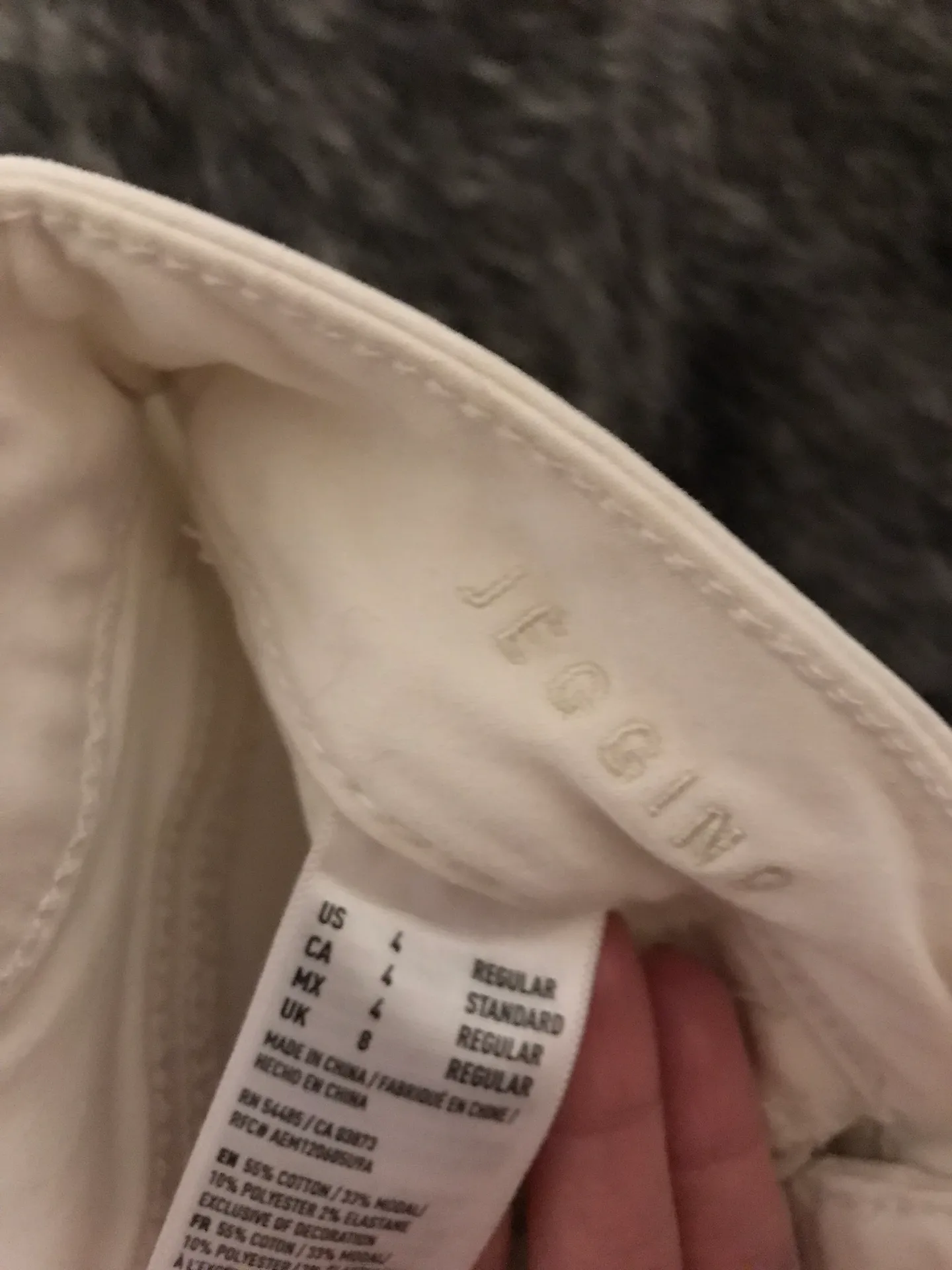 American Eagle White Jeggings - Image 4
