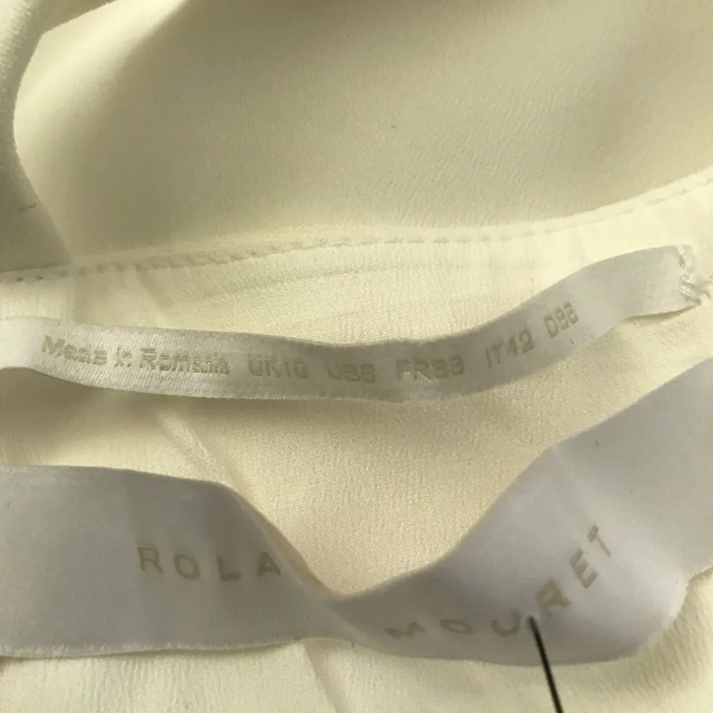 NWOT Roland mouret warrington one shoulder dress size6 Size 6 - Image 8