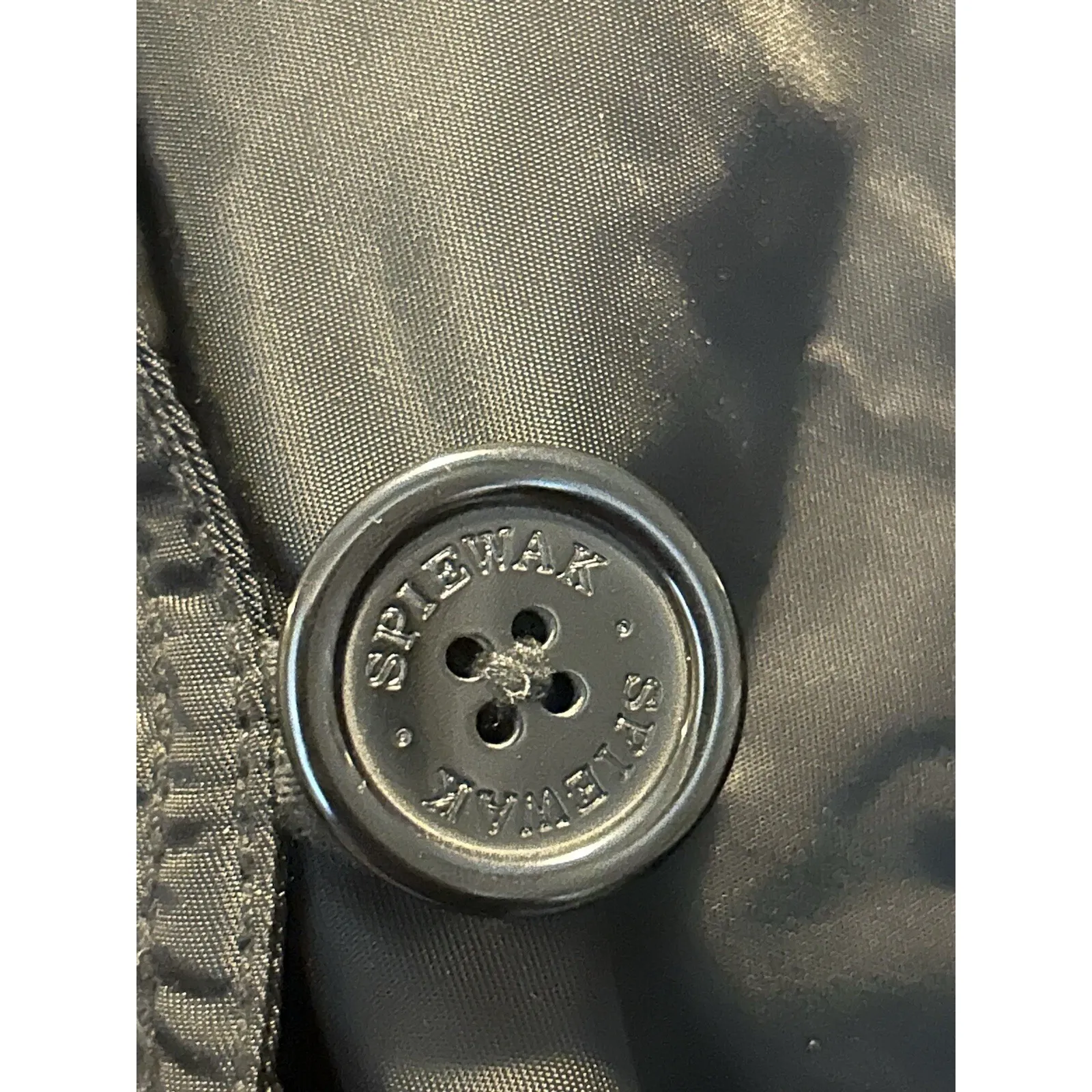 I. Spiewak & Sons Black Parka with‎ Faux Fur Trim in Black Size L Read Size L - Image 8