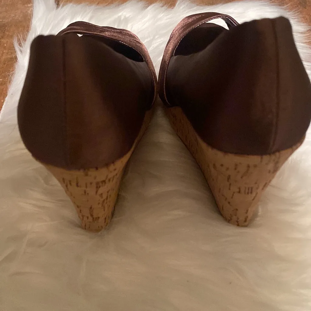Boutique nordstrom heels size 8 Brown - Image 4