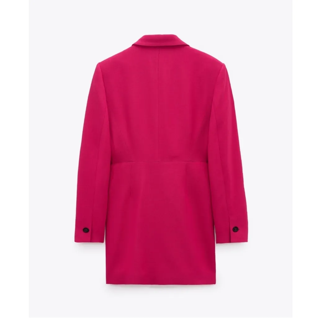 Zara pink blazer dress - Image 2