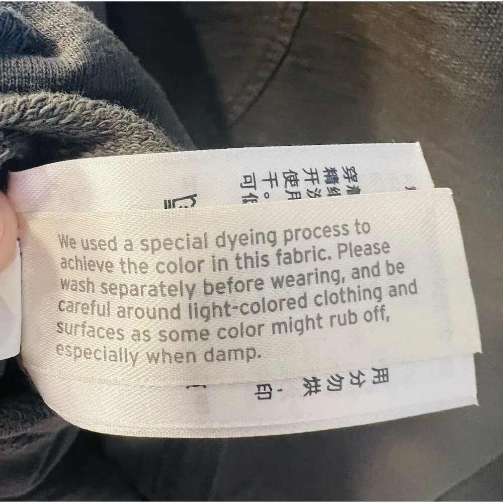 Eddie Bauer Golden Point Terry V-Neck Sweatshirt Dark Loden Green Size Large - Image 6