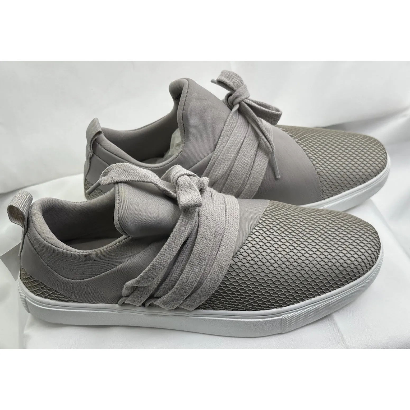 Brash Women's Sneaker Shoes Drea Lace Ladies Athletic Sneakers Gray Size 8 New - Image 2