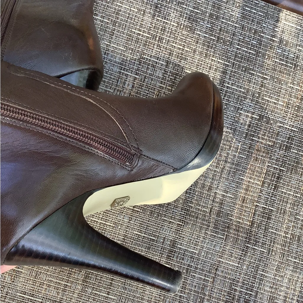 Anne Klein Stylish genuine leather boots 🌹 - Image 12
