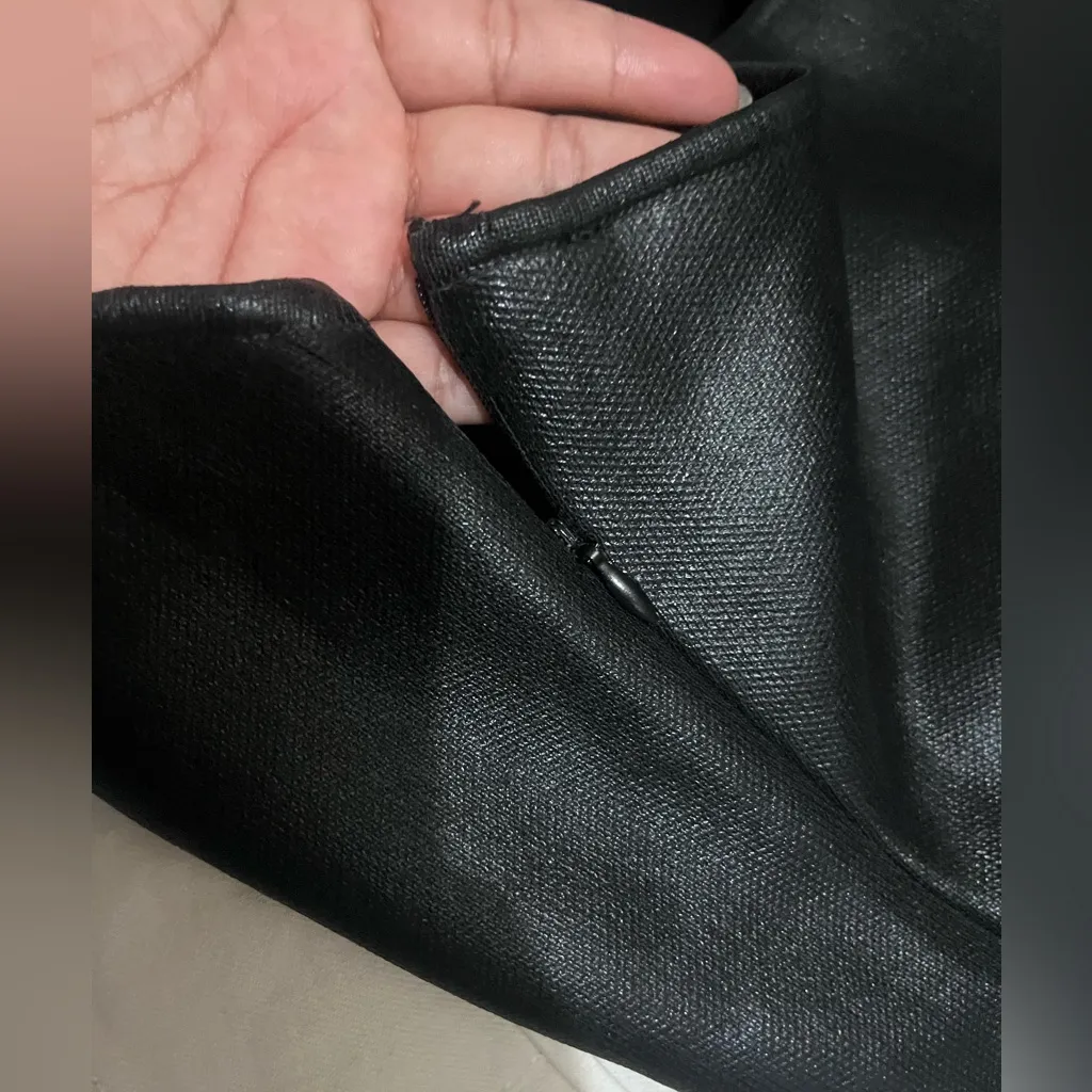 Zara Sleek Black Strapless Women's Top - Image 3