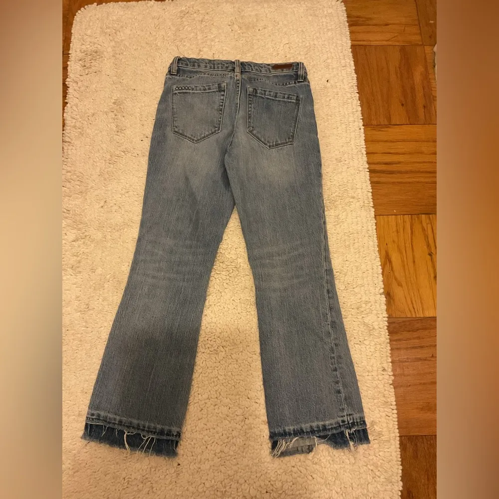 BlankNYC women The Varick blue denim Kick flare jeans size W25L33 inseam 26 - Image 3