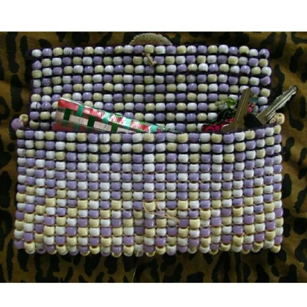 Beaded Clutch Purse - Image 4