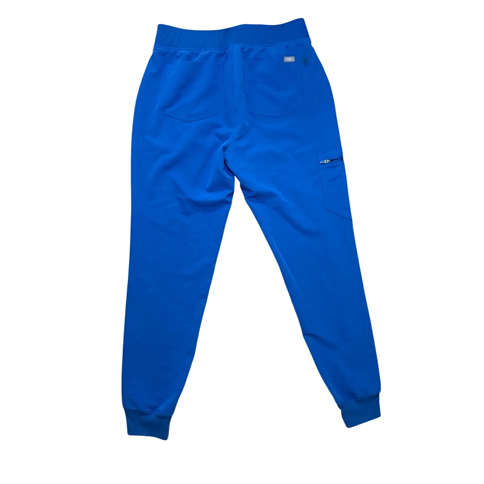 Figs Women's Technical‎ Collection Blue Jogger Scrub Pants Size Small - Image 2
