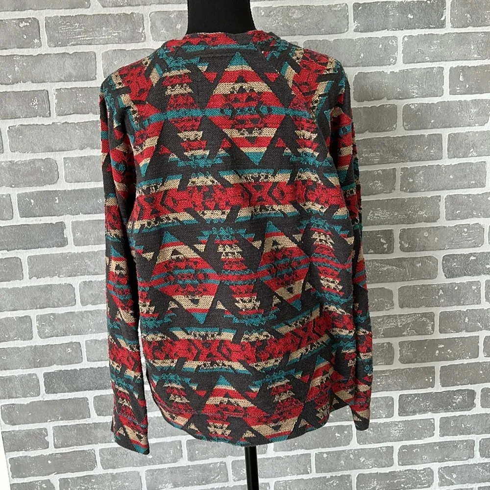 Obey Propaganda | Sweater Size X-Large | Multicolored | Aztec | 100% Cotton | - Image 4