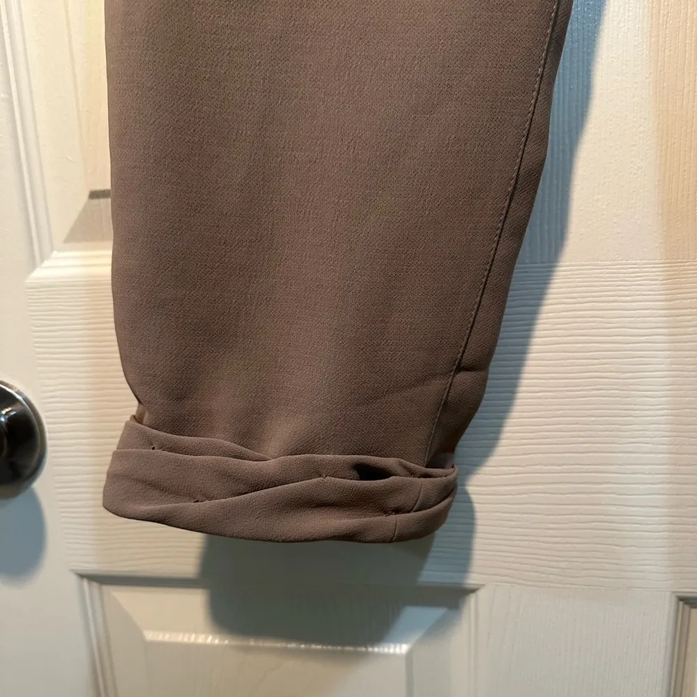 Wilfred Aritzia Allant Dress Pant Brown Size 10 Women’s Business Straight Leg - Image 3