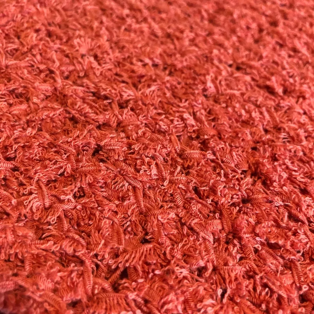 Time and True pullover women's sweater cotton blend casual vneck in orange - Image 3