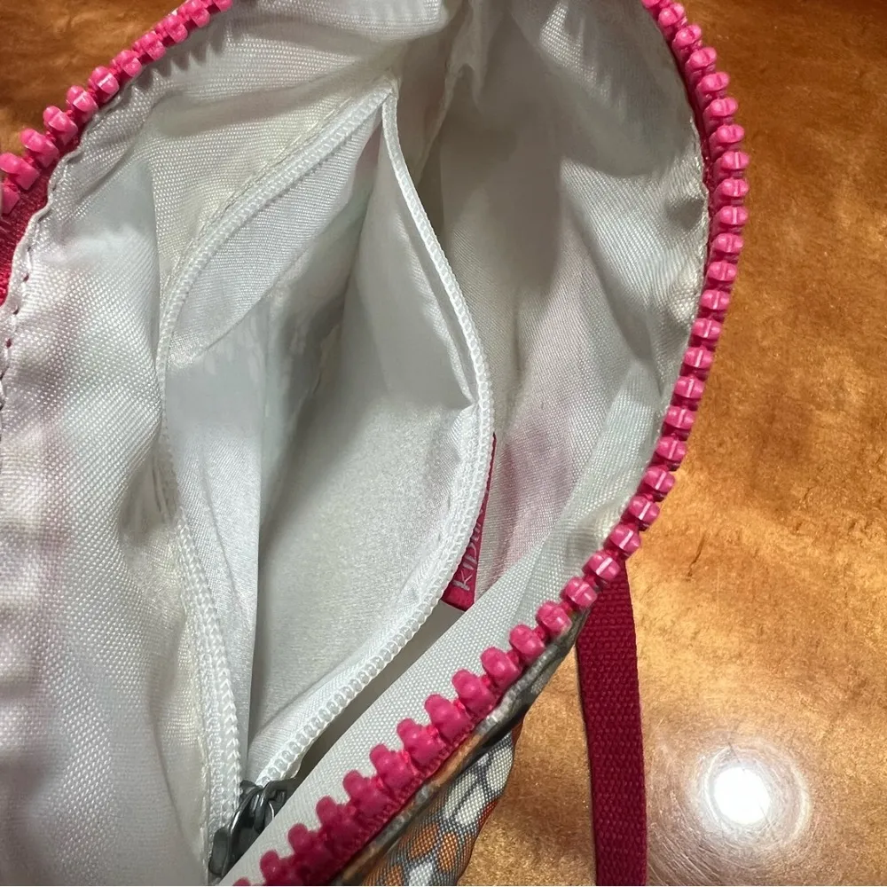 Kipling Keiko Anna Lucia Crossbody Bag Colorful Mosaic Gorilla Keychain - Image 6