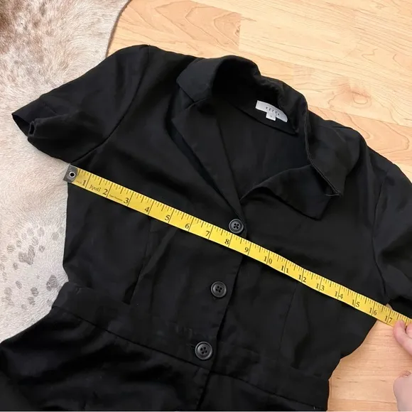 VETTA The‎ Notch Collar Two Piece Dress Convertible Black Dress Size 0 - Image 12