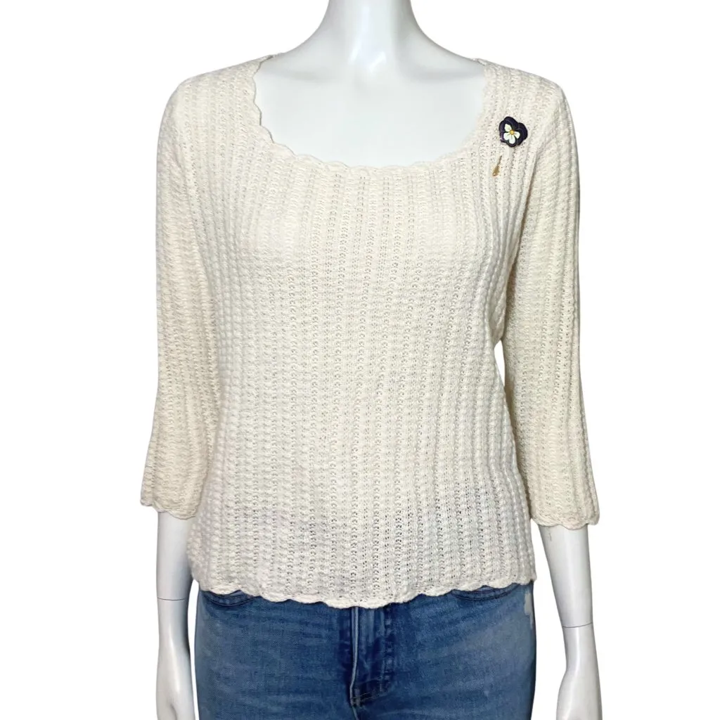 Vintage 70s Pansy Cloisonné Enamel Purple Flower Gold Tone Stick Pin Retro 2.5” - Image 7