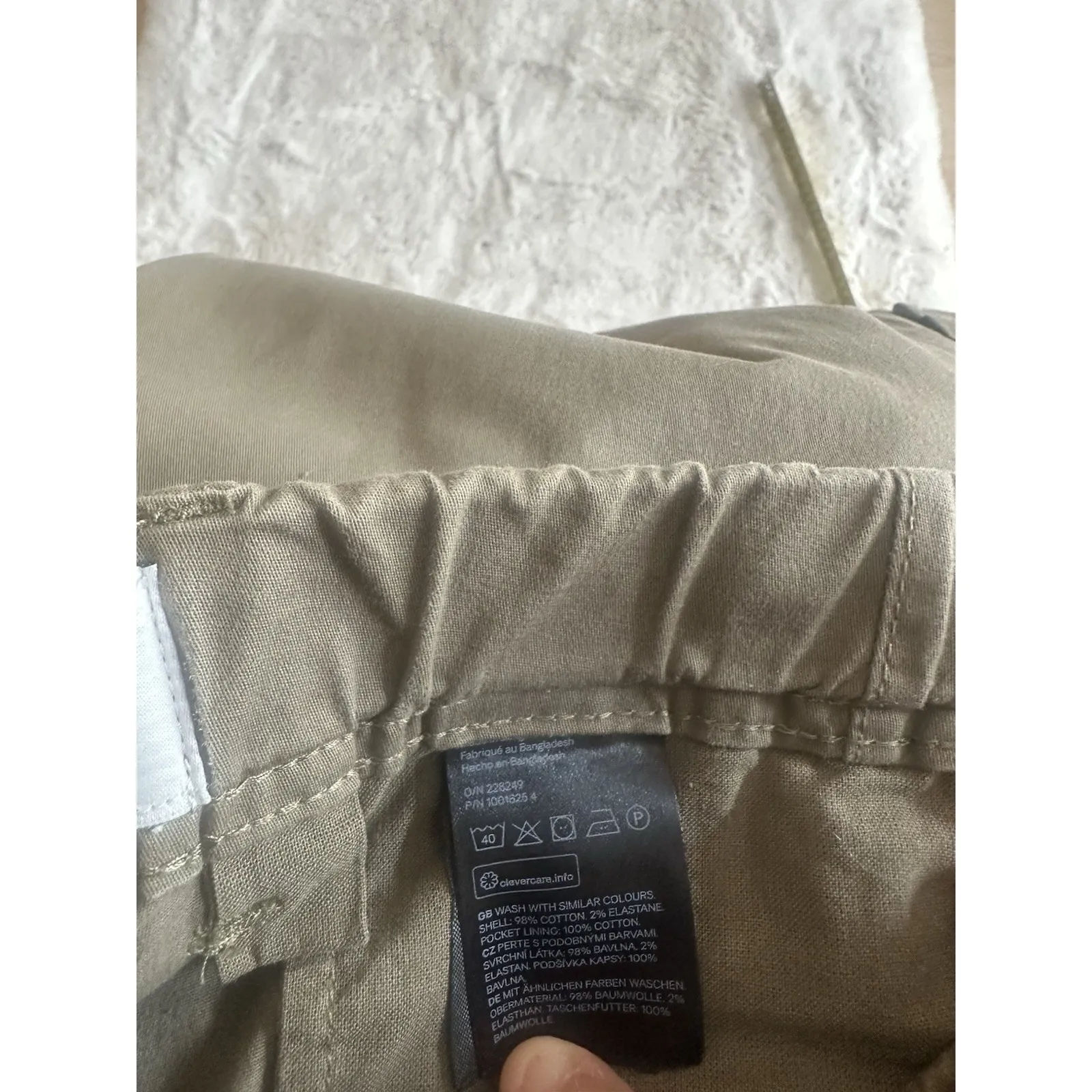 H&M  Olive‎ Green Jogger Pant Size M - Image 7