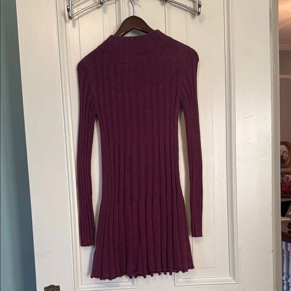 Rosie Neira Elegant Ribbed Knit Sweater Dress - Image 3