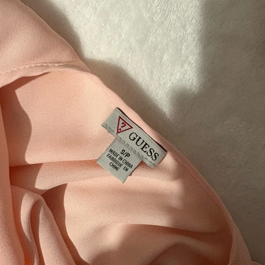 Guess Peach Lace Romper - Image 6