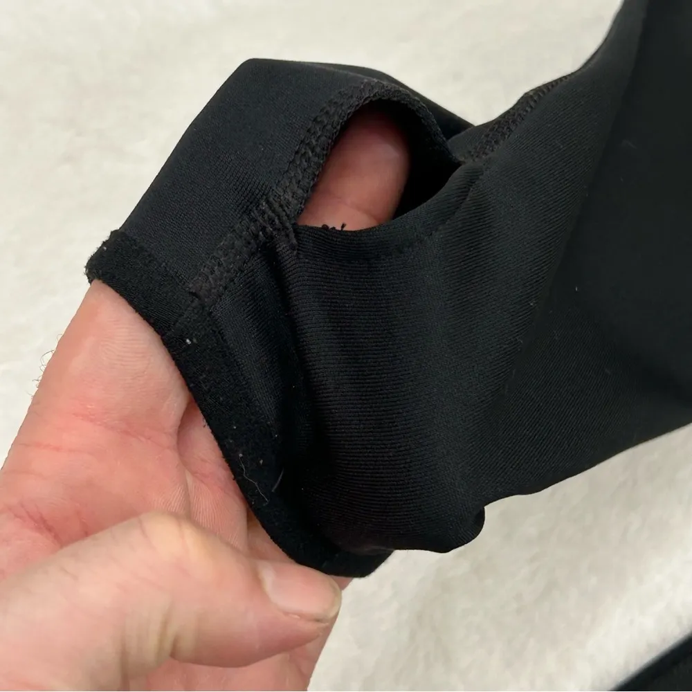 Nike Therma-Fit Swoosh Logo Just Do It Black Athletic Hoodie Sweatshirt Womens S - Image 4