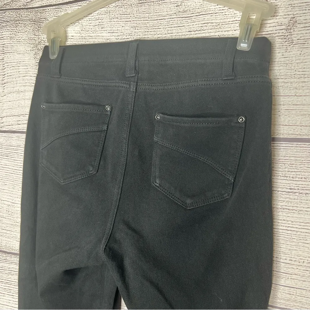 Time and True Black Stretch Cuffed Jeggings Size Small - Image 5