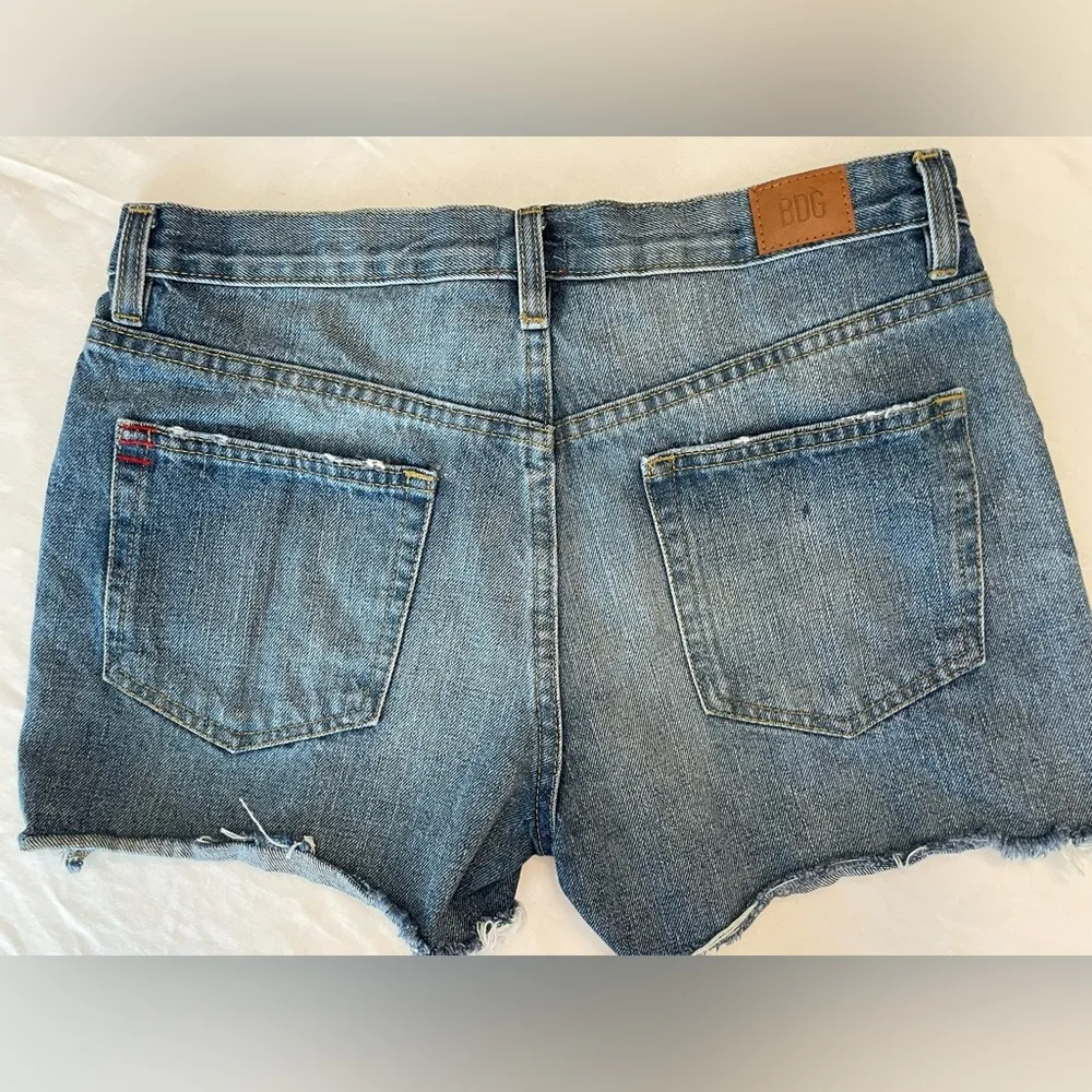 Urban Outfitters BDG Western Cowgirl Festival Denim Cutoff Boyfriend Low Shorts - Image 8