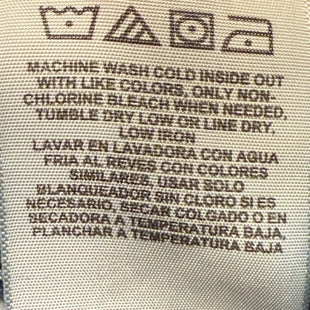 Riders By Lee MidRise Bootcut Denim Blue Jeans Distressed Size‎ 16 - Image 10