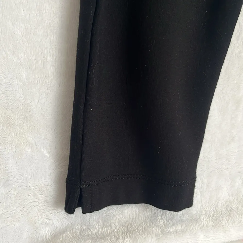 Betabrand Women's Black Pull On Cropped Trousers Small - Image 6