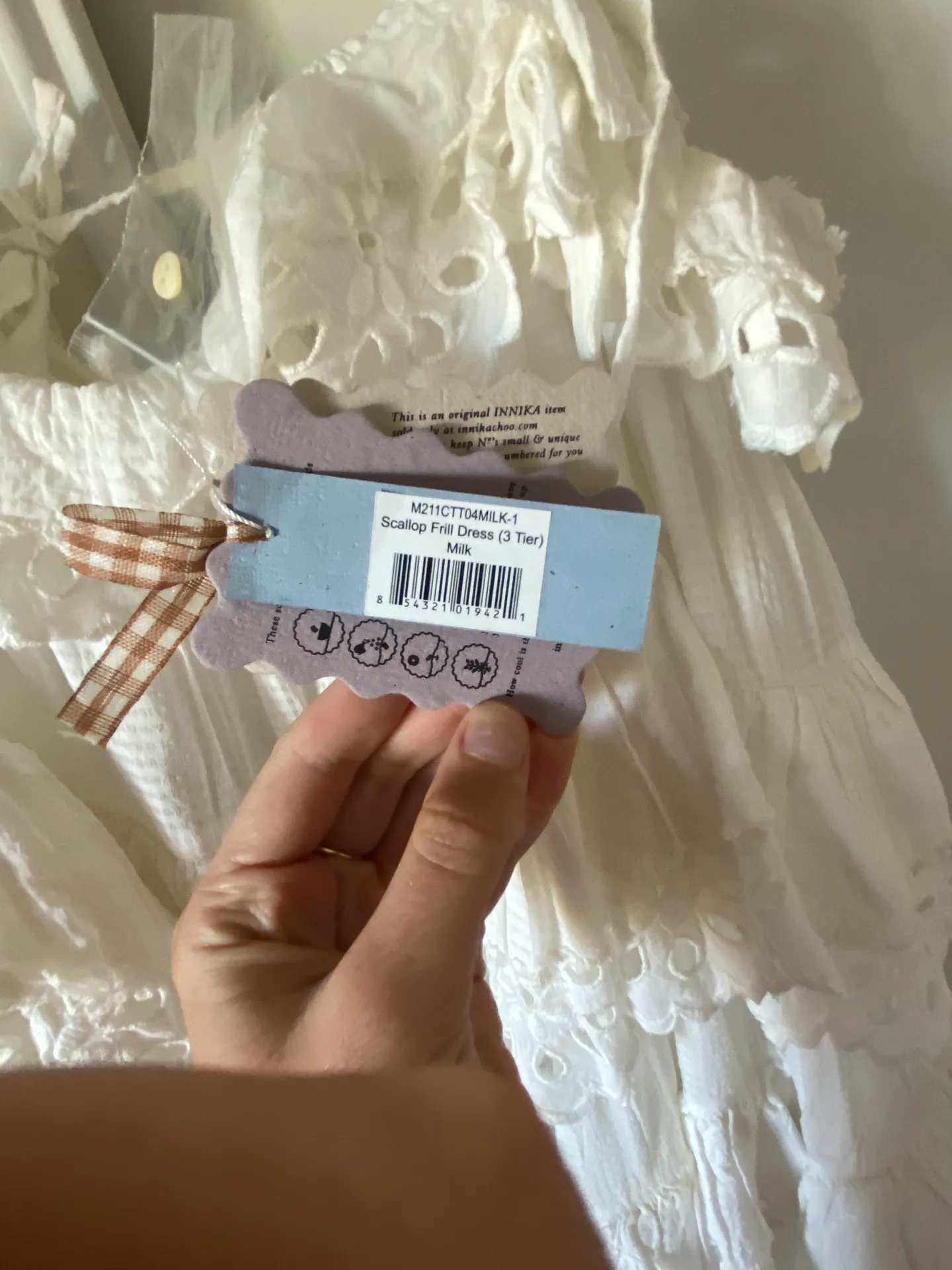 Love Shack Fancy innika choo scallop frill dress - Image 8