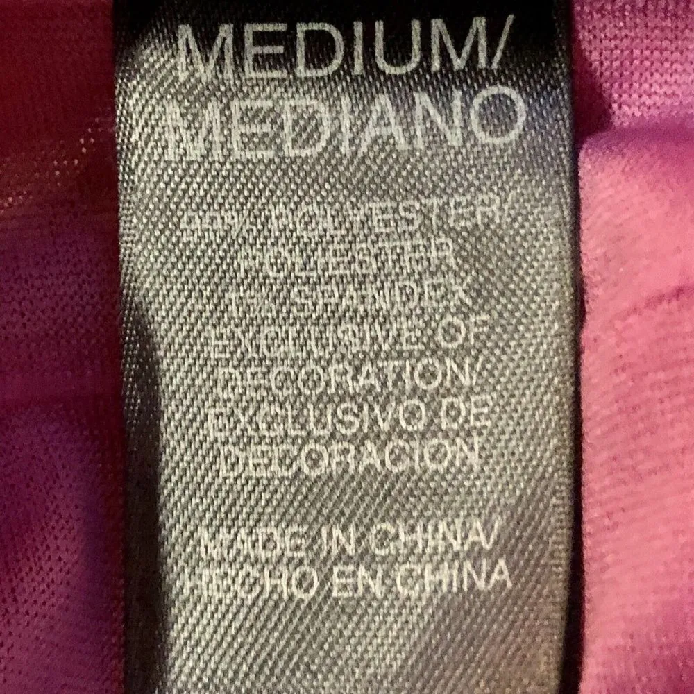 Bisou Bisou Intimates Sexy Nightgown Womens M Used Pink - Image 8