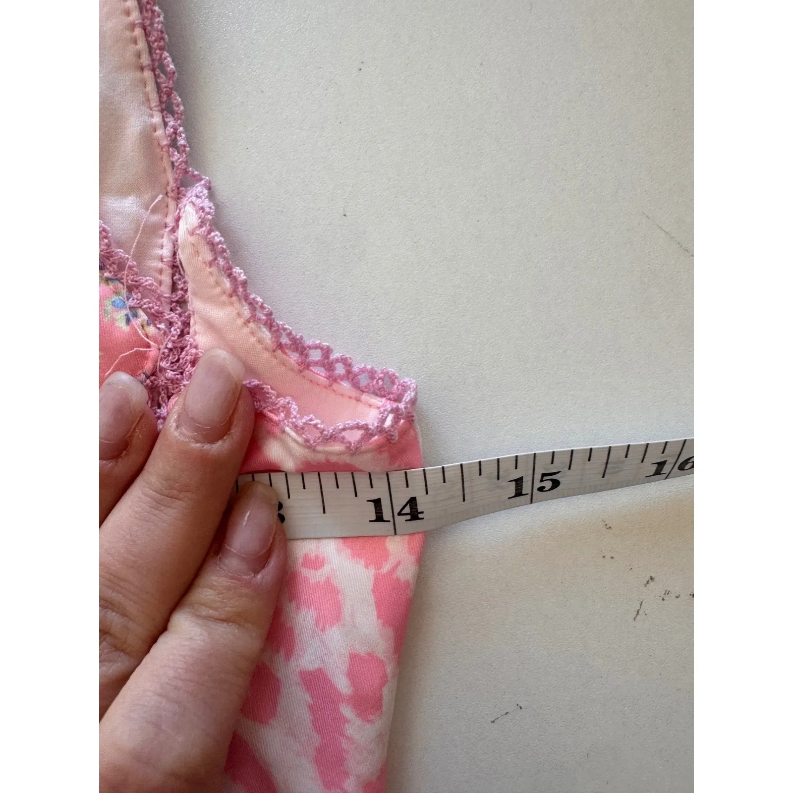 LoveShackFancy Mikkel Pink Floral Leopard Print‎ One Piece Swimsuit XS Resort - Image 6