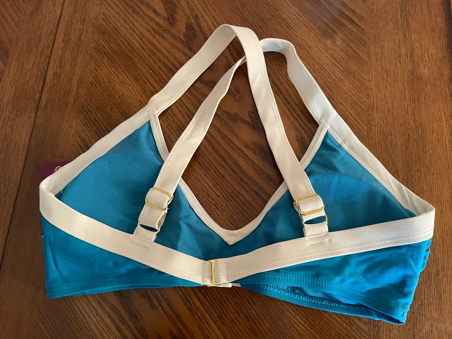 Vigoss blue/cream bikini - Image 2