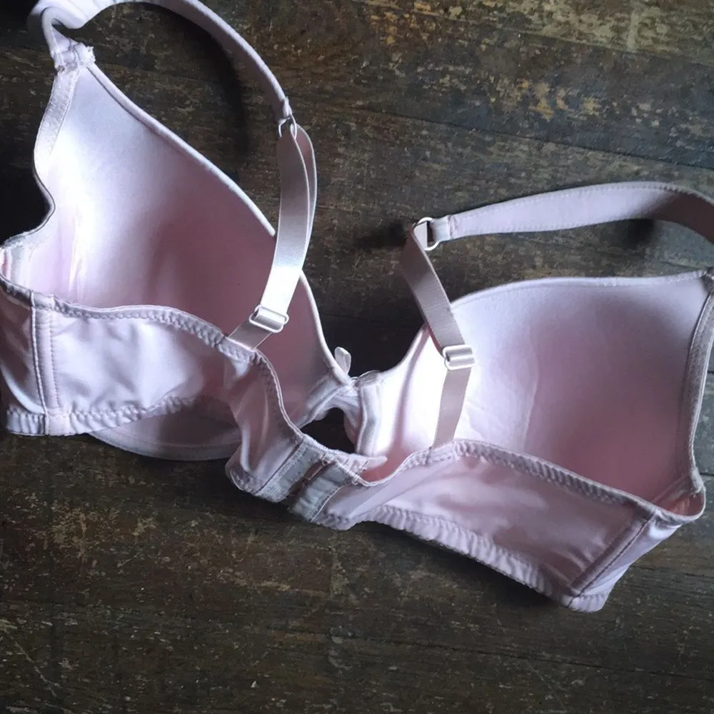 Laura Ashley Baby Pink T-shirt Bra Size 38D - Image 4
