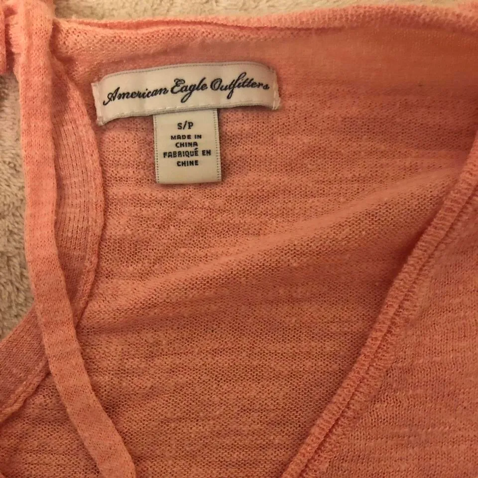 American Eagle Oversized Long Sleeve Shirt - Image 2