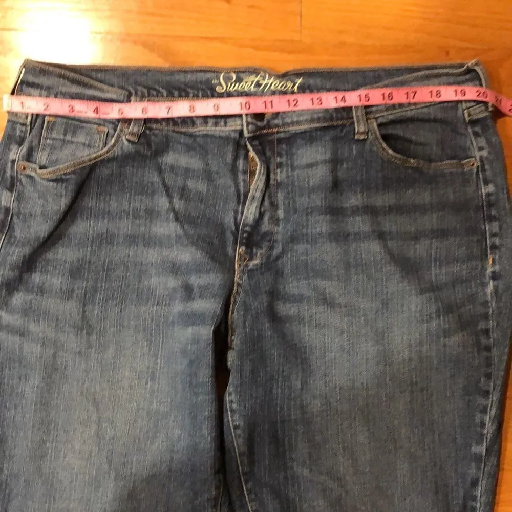 Old Navy The Sweet Heart Jeans Size 18 Longs. - Image 3