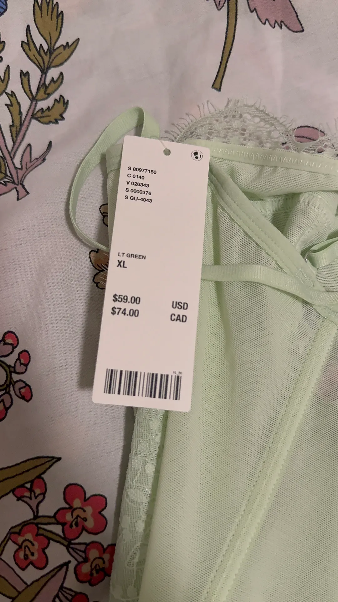 Mint Green Corset Top - Image 3