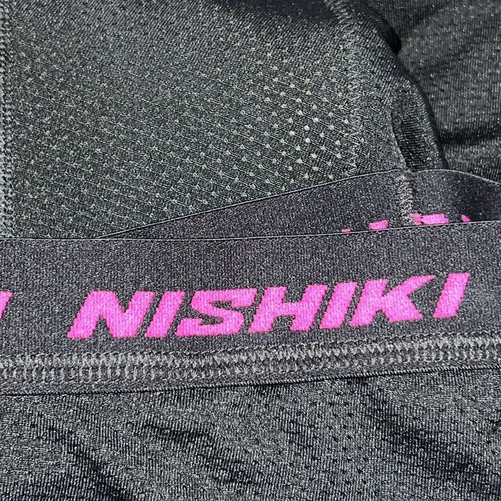 Nishiki Cycling Shorts Women Largeā Black Padded Activewear Stretch Bike Outdoor - Image 8