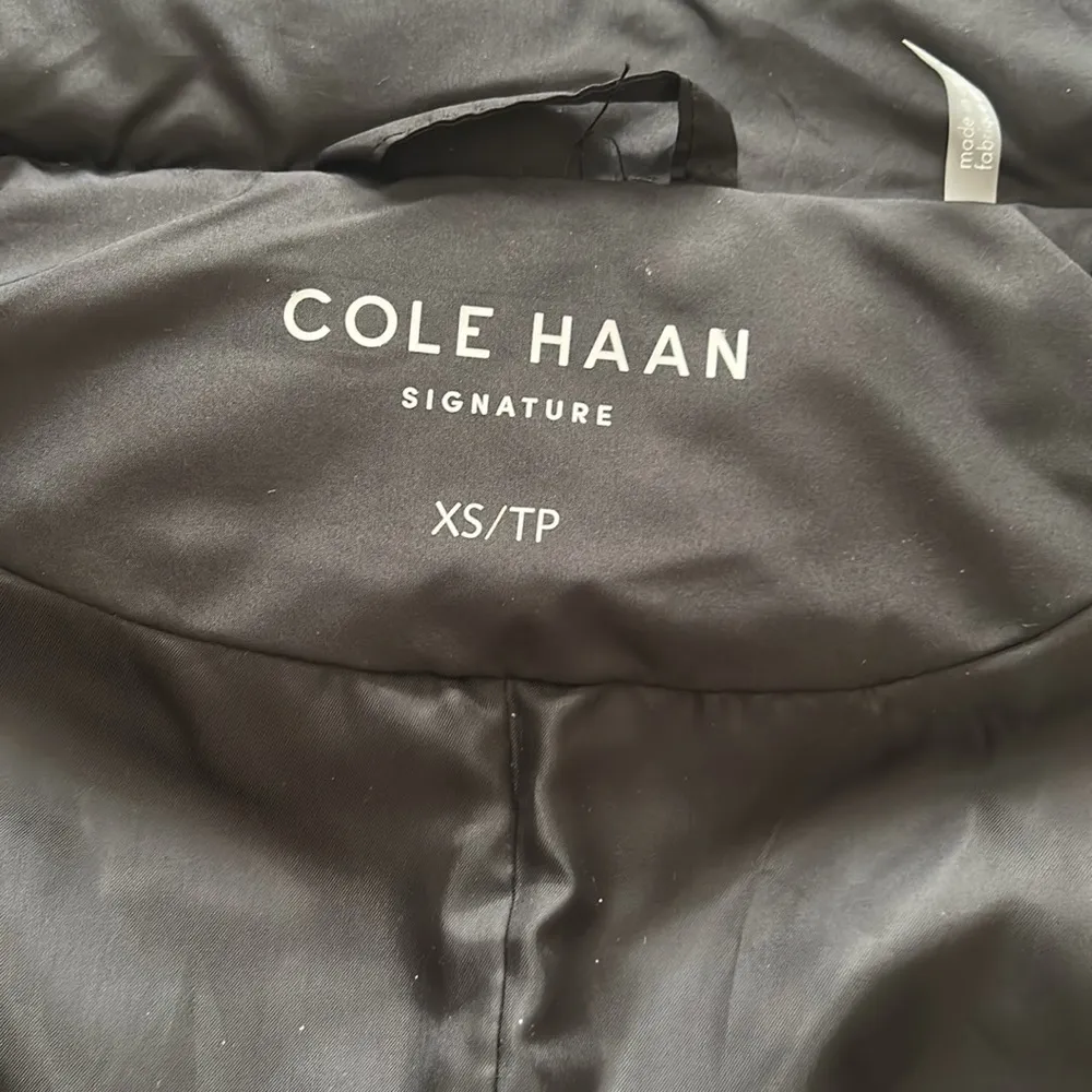 Cole Haan Signature Black puffer vest XS NEW - Image 5