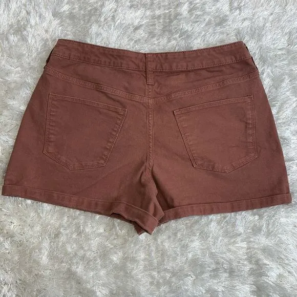Universal Thread Rust Brown Jean Shorts Sz 8 29 - Image 2