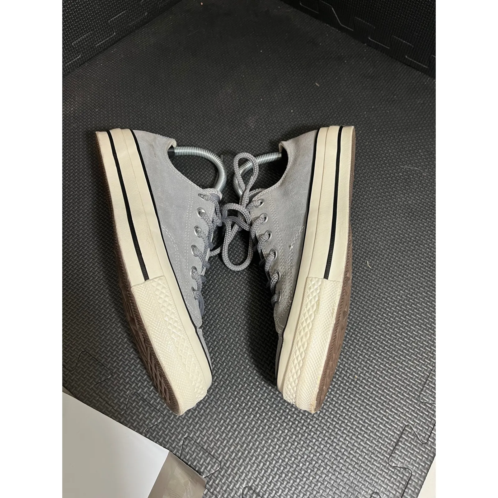 Converse Chuck Taylor 70 Low Mason Gray Sneakers Shoes Womens Size 9 - Image 4