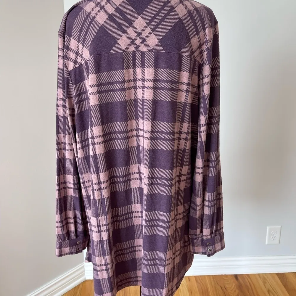 Soft Surroundings soft fleece half zip casual lounge errands work 1X - Image 13