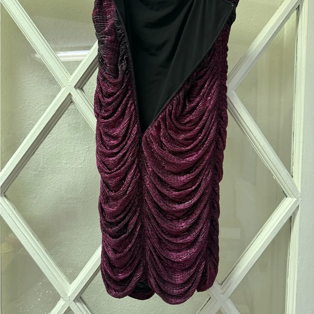 Gio Metallic Mini Dress - Image 8