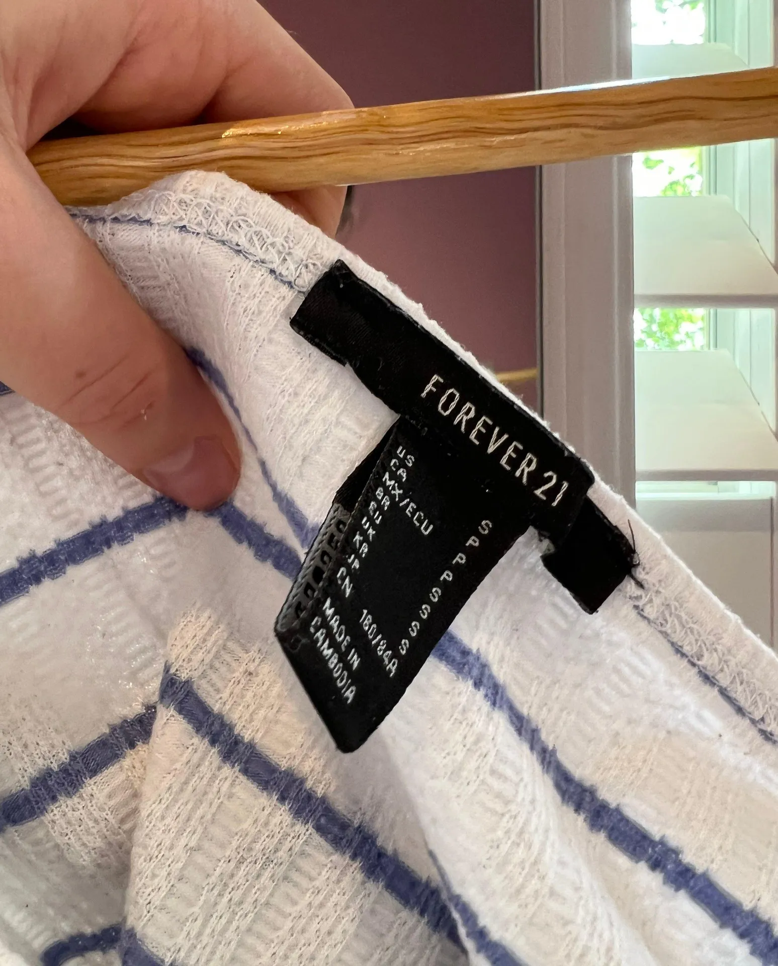 Forever 21 Striped cropped tank top - Image 3