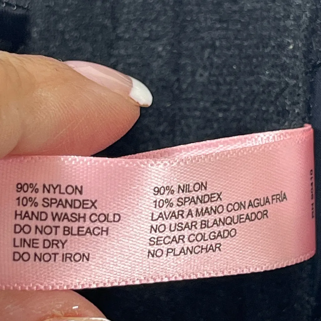 JUICY COUTURE T SHIRT PADDED BRA SZ 38D‎ BLACK NEW - Image 9