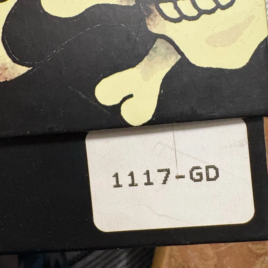 Ed Hardy Gold Rhinestone Accent Watch New With Tags Love Kills Slowly - Image 3