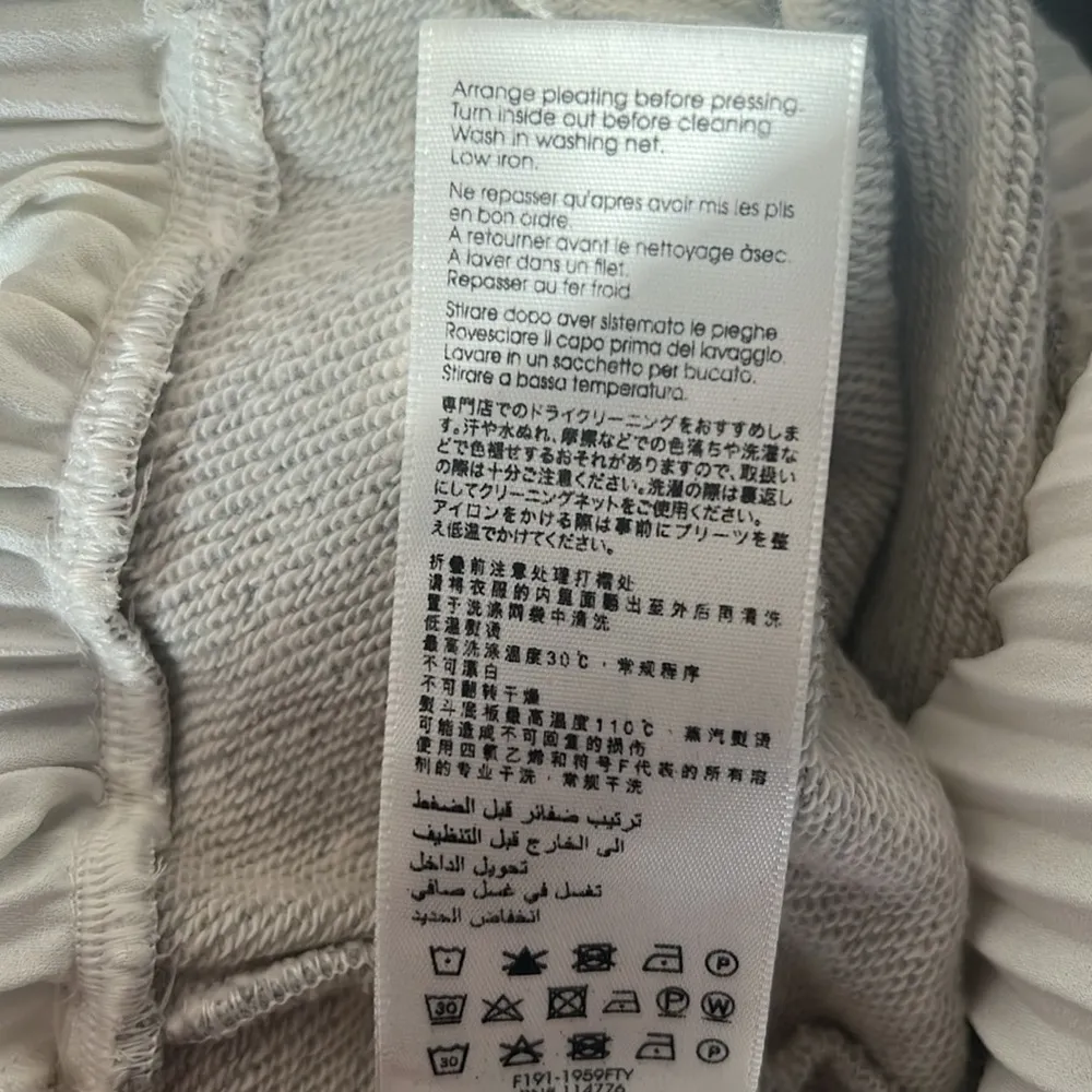 3.1 Phillip Lim Twist Detail Pleated Peplum Long-Sleeve Top, Size S Retail $375 - Image 10